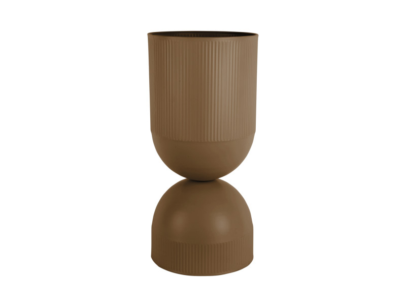 Present Time Plant Pot Tonar XL - PT4364BR Mocha Brown