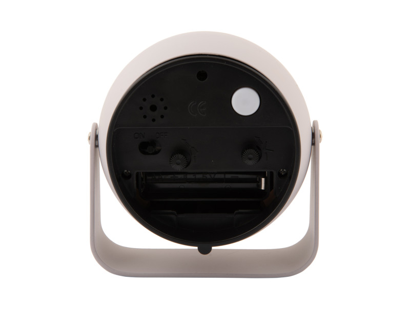 Present Time Alarm Clock Bunky - KA5972GY Warm Grey