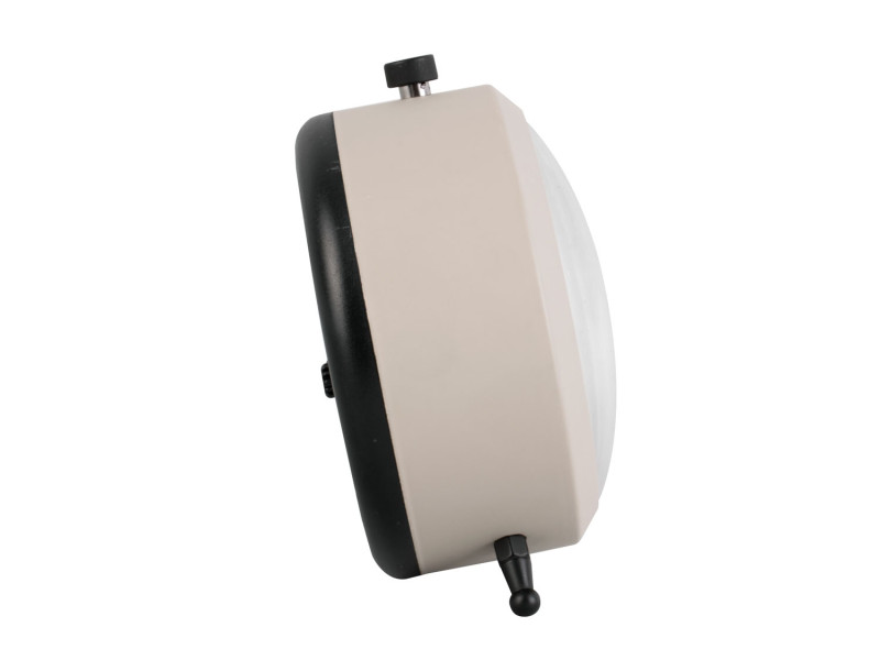 Present Time Alarm Clock Button - KA5778WG Warm Grey