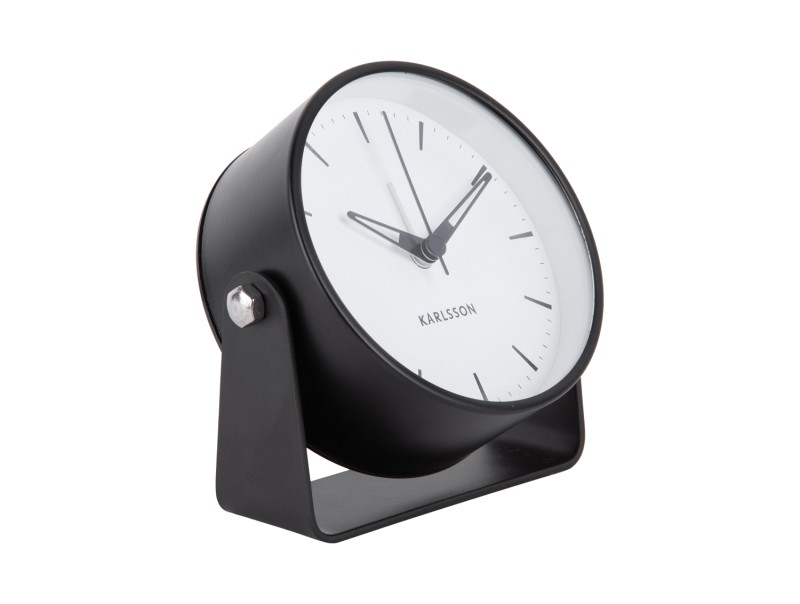 Present Time Alarm Clock Calm - KA5937BK Black