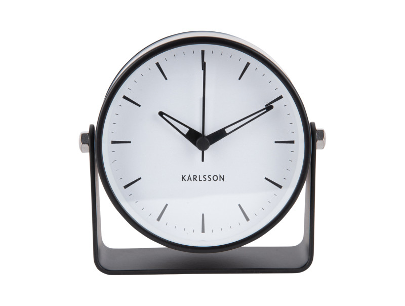 Present Time Alarm Clock Calm - KA5937BK Black