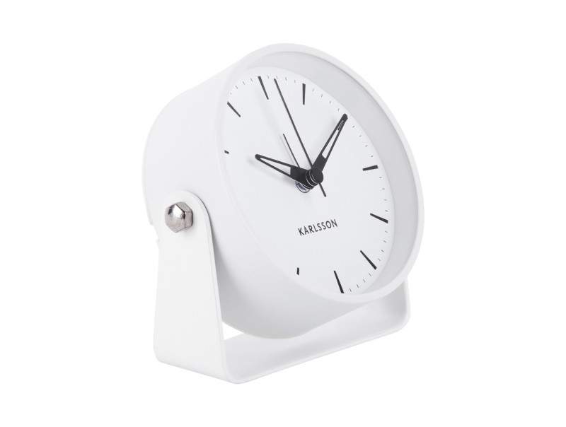 present time Alarm Clock Calm - KA5937WH White