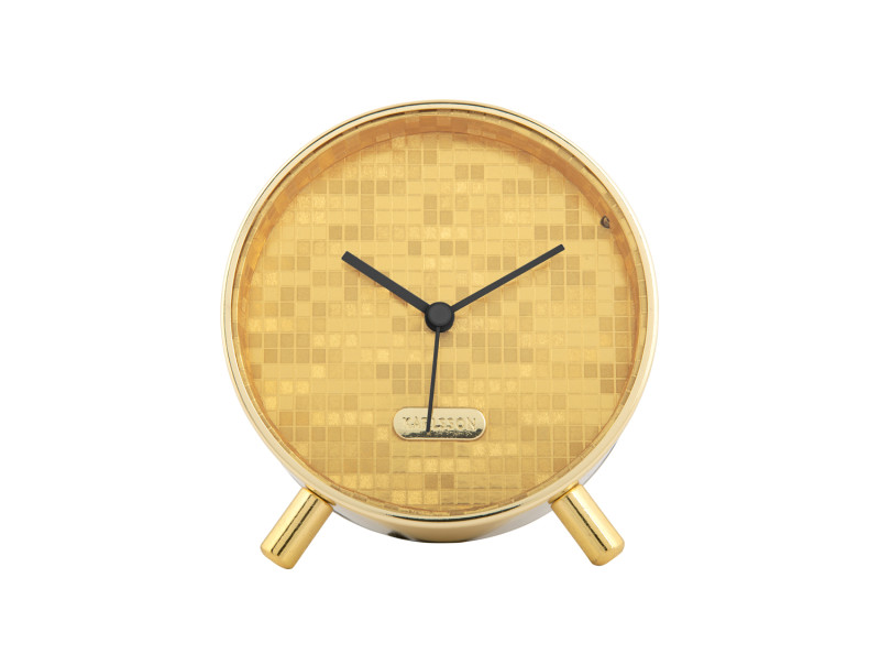 Present Time Alarm Clock Disco - KA6004GD Gold