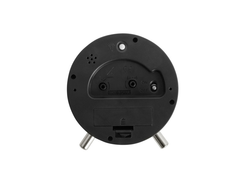 Present Time Alarm Clock Disco - KA6004SI Silver