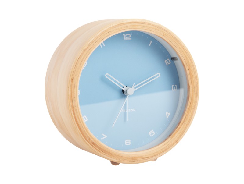 present time Alarm Clock Gentle - KA5987LB Soft blue