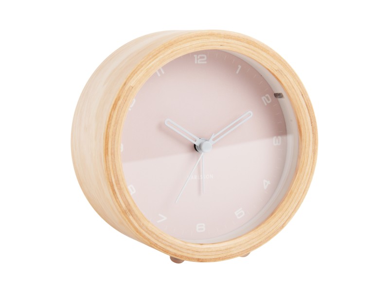 Present Time Alarm Clock Gentle - KA5987LP Soft Pink