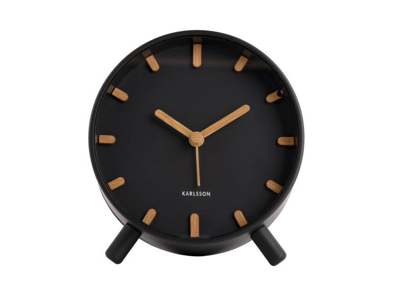 Present Time Alarm Clock Grace - KA5943BK Black