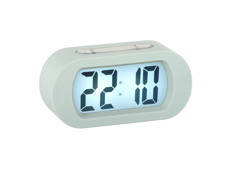 present time Alarm Clock Gummy - KA5753LB Soft blue