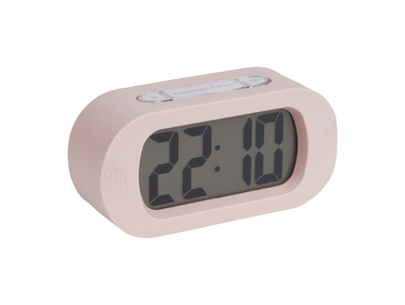 Present Time Alarm Clock Gummy - KA5753PI Soft Pink