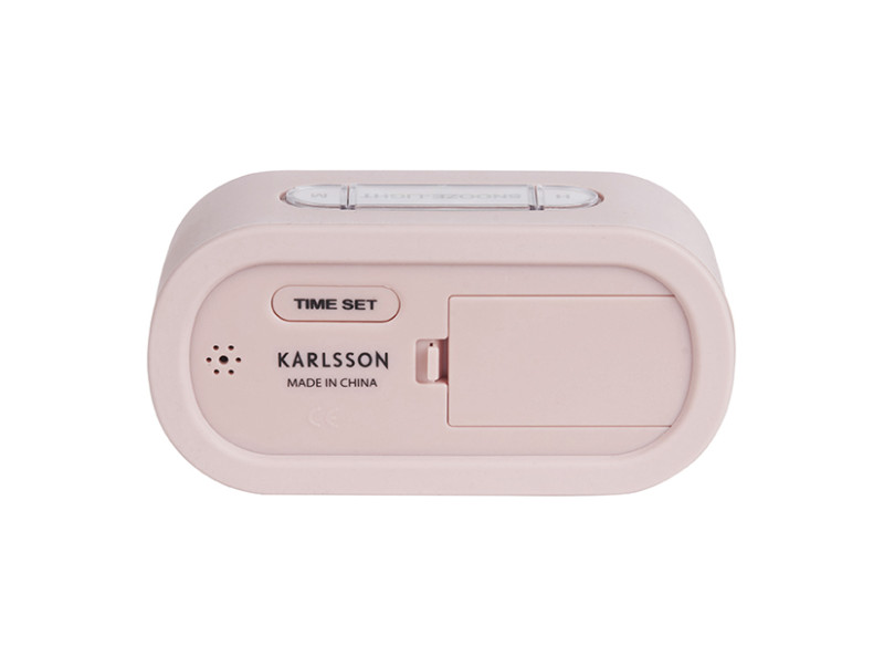 Present Time Alarm Clock Gummy - KA5753PI Soft Pink