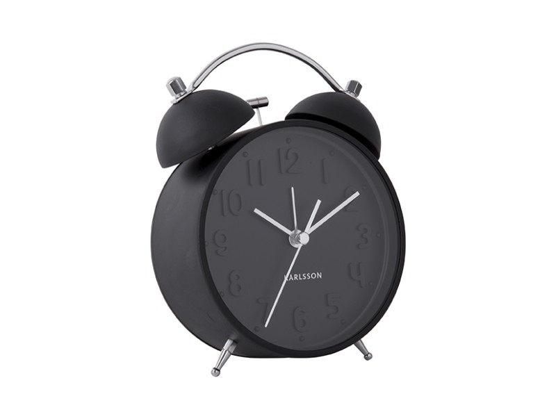 present time Alarm Clock Iconic - KA5784BK Black