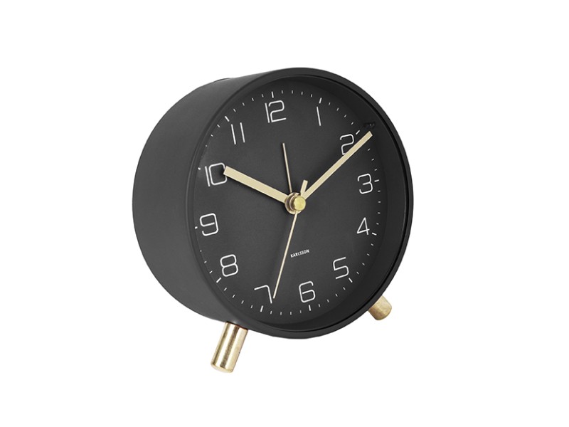 present time Alarm Clock Lofty - KA5752BK Black