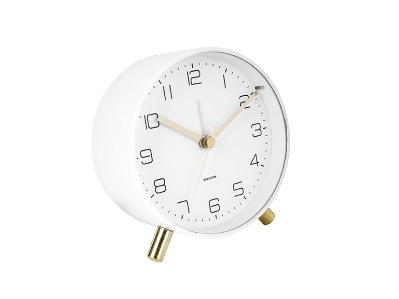 present time Alarm Clock Lofty - KA5752WH White