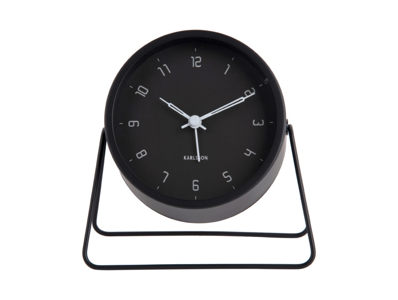 Present Time Alarm Clock Stark - KA5952BK Black