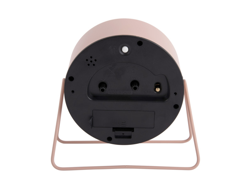 Present Time Alarm Clock Stark - KA5952PI Faded Pink