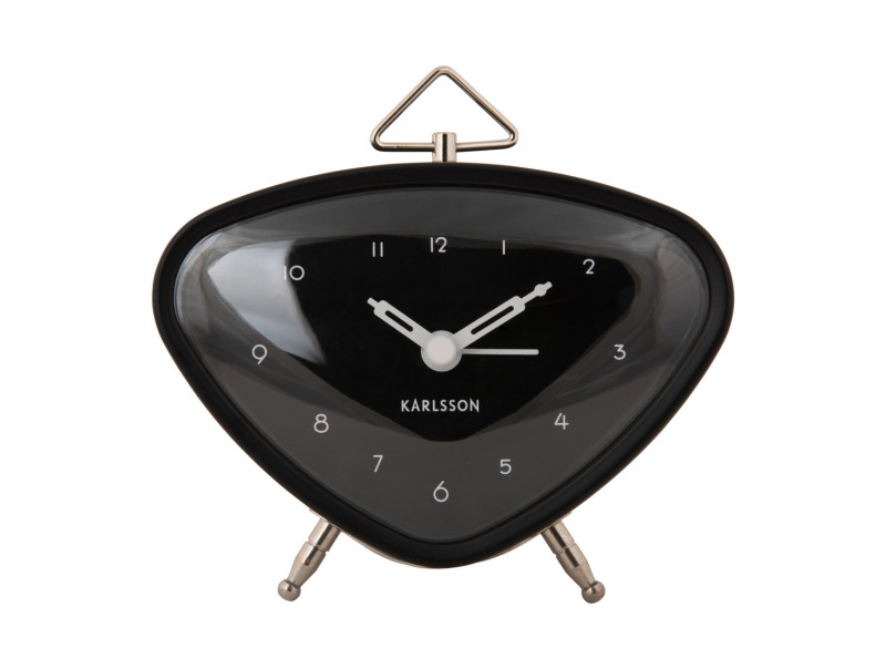 Present Time Alarm Clock Triangle - KA5946BK Black