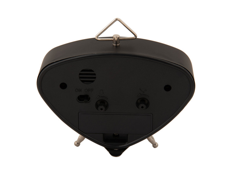 Present Time Alarm Clock Triangle - KA5946BK Black