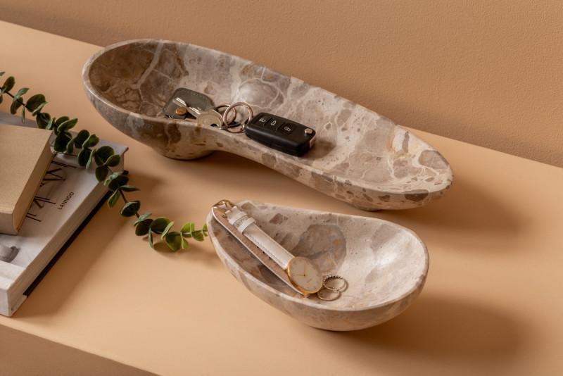 Present Time Bowl Organic Large - PT4219BR Brown