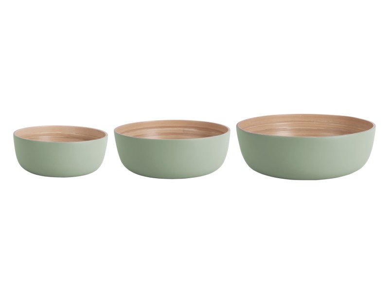 present time Bowl Set Puro Round - PT4140LG Natural