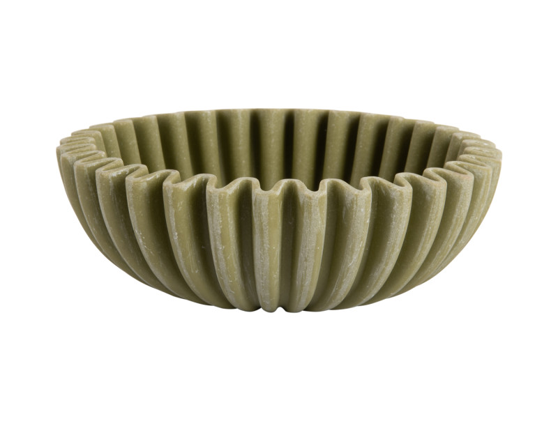 Present Time Bowl Wave Medium - PT4294GR Dark Green