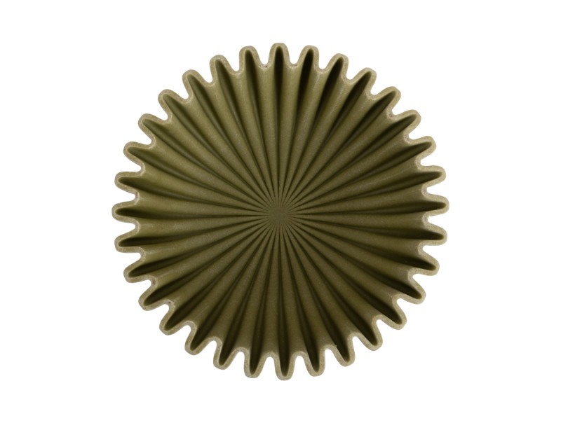 Present Time Bowl Wave Medium - PT4294GR Dark Green