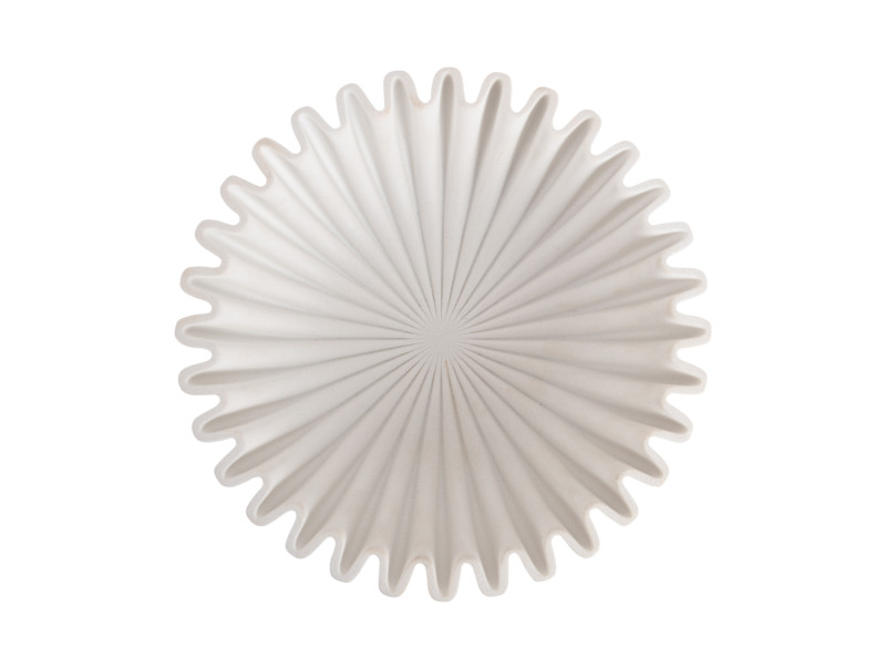 Present Time Bowl Wave Medium - PT4294WH White