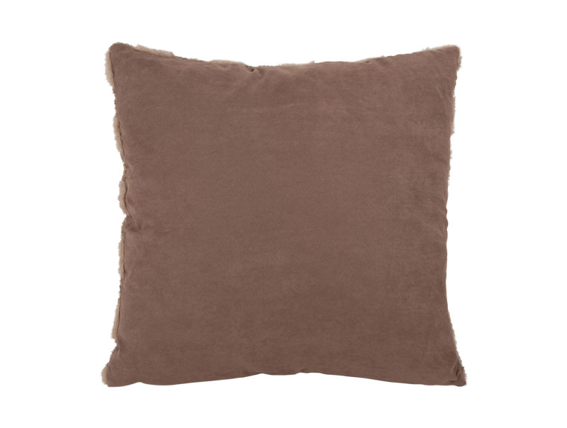 Present Time Cushion Checker - PT4236BR Dark Brown