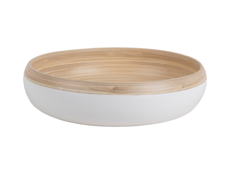 present time Salad Bowl Puro Sphere - PT4192WH White