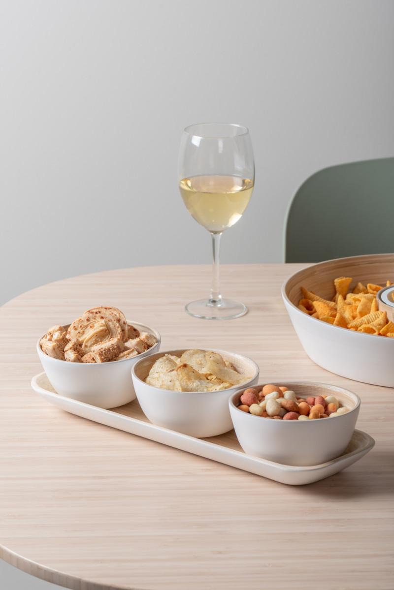 Present Time Snack Set Puro - PT4194WH White