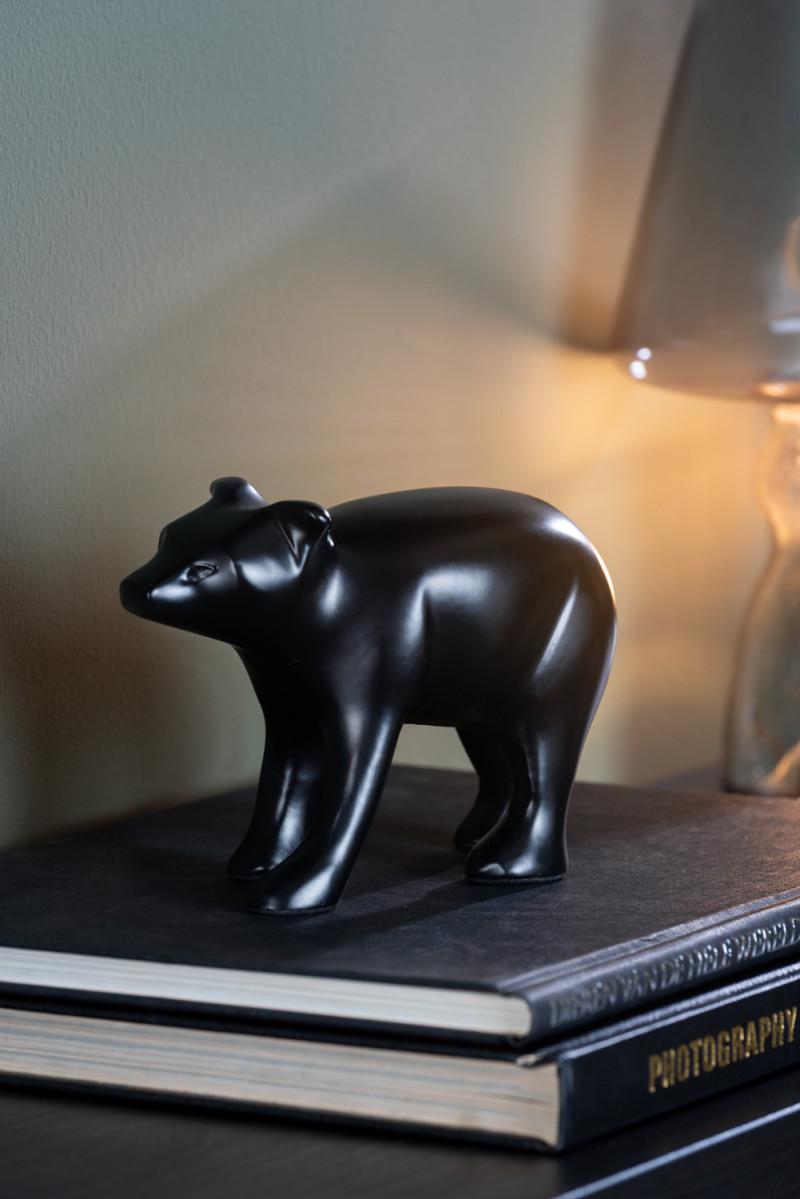 Present Time Statue Bear - PT4230BK Black