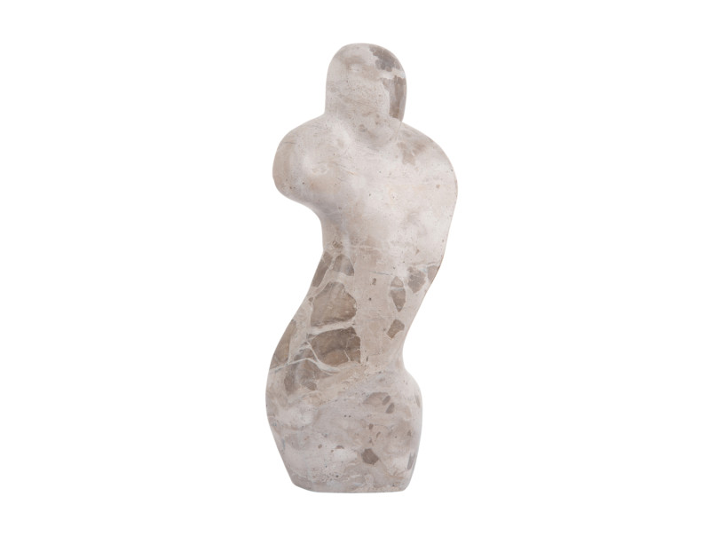 Present Time Statue Female Abstract - PT4221BR Brown