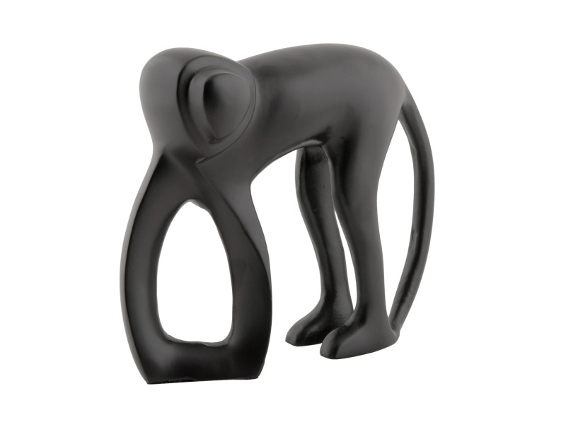 Present Time Statue Monkey - PT4231BK Black
