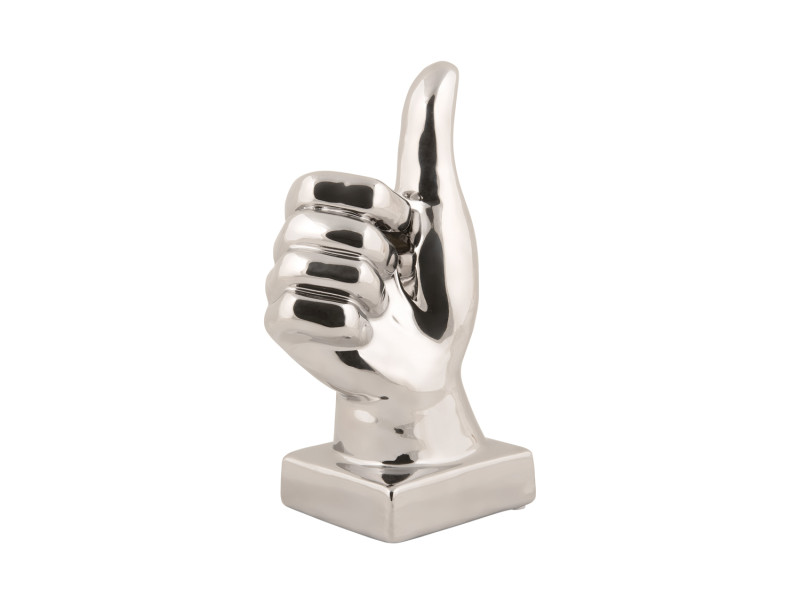 Present Time Statue Okay - PT4227CH Chrome Plated