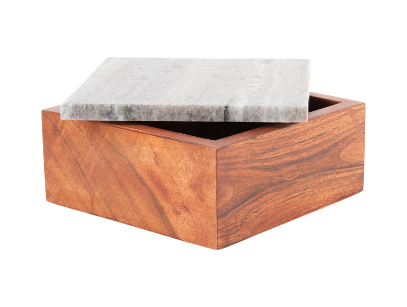 Present Time Storage Box Acacia - PT4176BR Natural