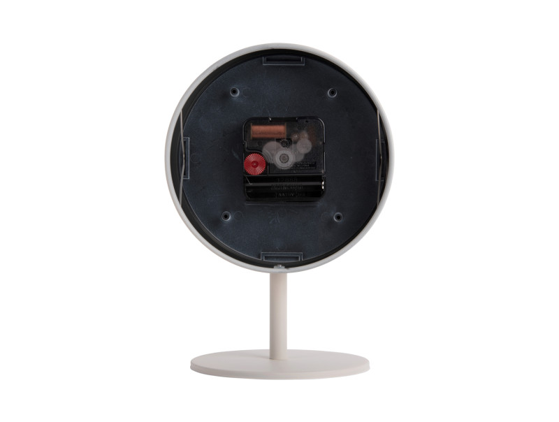 Present Time Table Clock Stark - KA5951WG Warm Grey