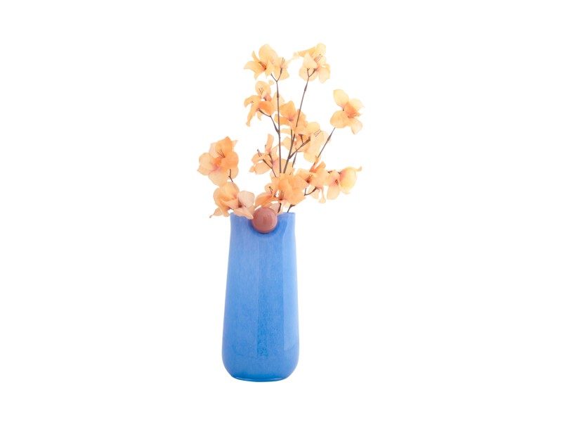 Present Time Vase Bolita Large - PT4154LB Soft Blue