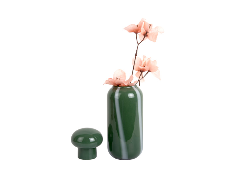 Present Time Vase Dulce Raya - PT4302GR Jungle Green