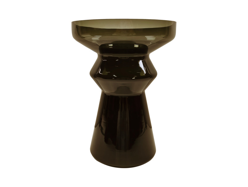 Present Time Vase Majesto - PT4340BR Chocolate Brown
