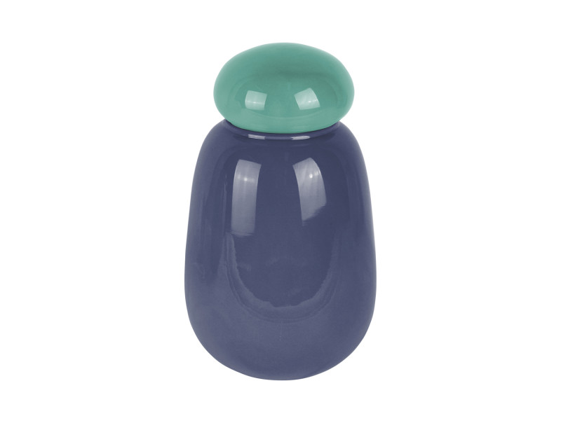present time Vase Nuevo Dulce - PT4300BL Dark blue present time Vase Nuevo Dulce - PT4300BL Dark blue
