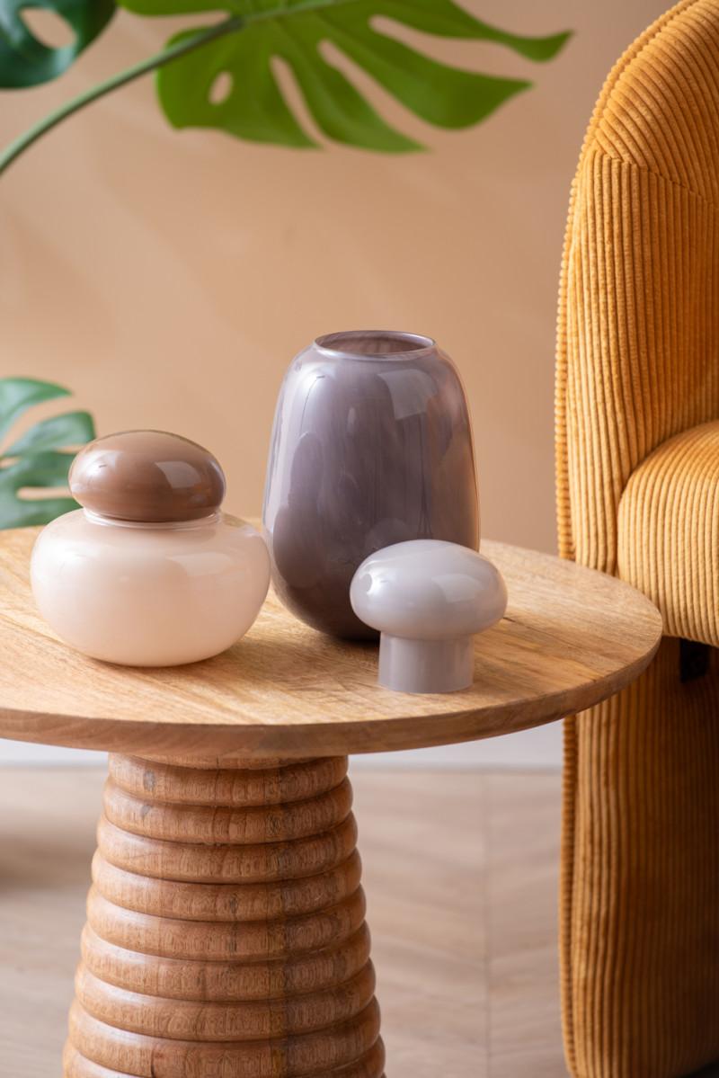 Present Time Vase Nuevo Dulce - PT4300GY Dark Grey