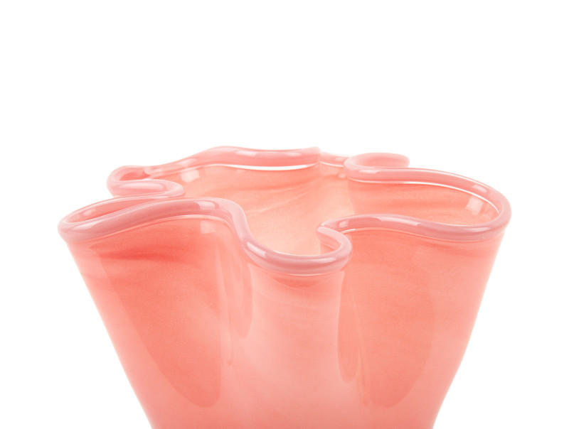 Present Time Vase Ruffles Medium - PT4159PI Pink