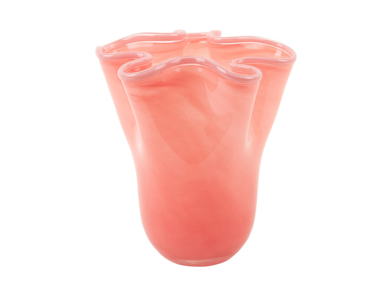 present time Vase Ruffles Medium - PT4159PI Pink