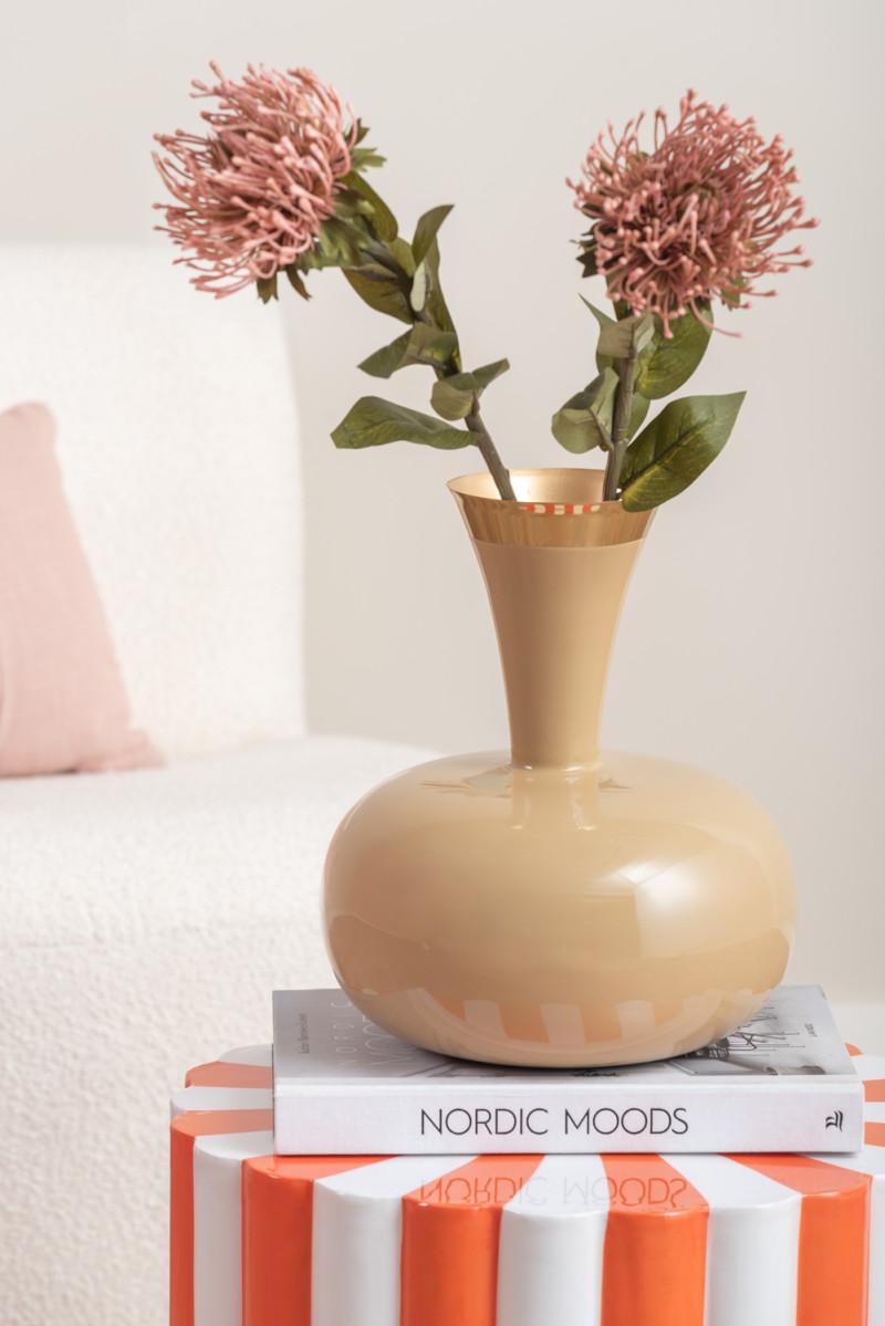 Present Time Vase Yara Large - PT4198WH White