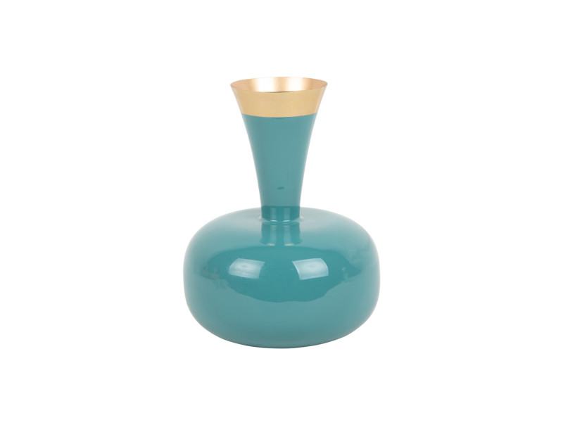 present time Vase Yara - PT4197BL Turquoise blue