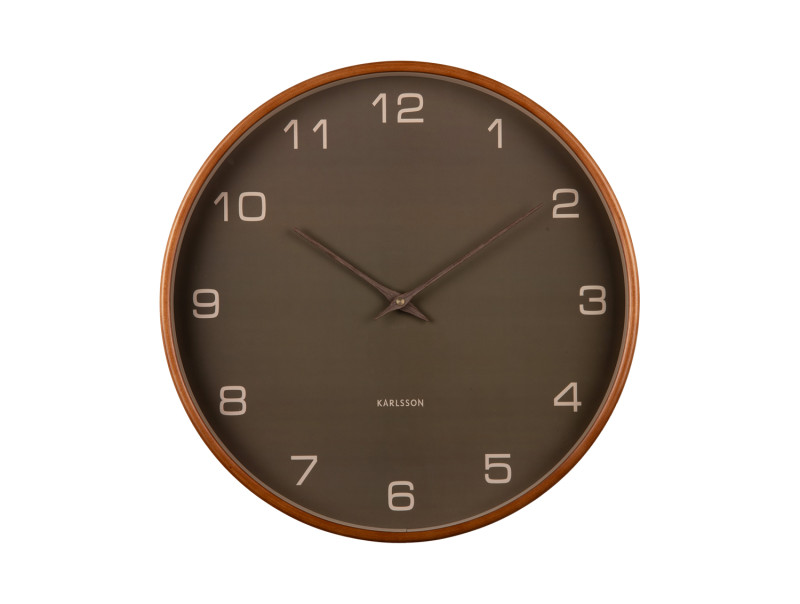 Present Time Wall Clock Acento - KA5993MG Moss Green