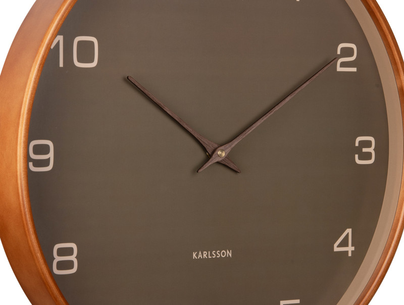 Present Time Wall Clock Acento - KA5993MG Moss Green