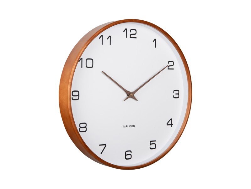present time Wall Clock Acento - KA5993WH White