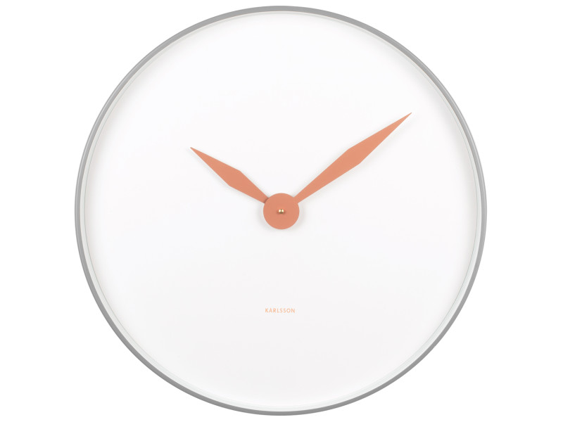 Present Time Wall Clock Albatross - KA5910GY Grey