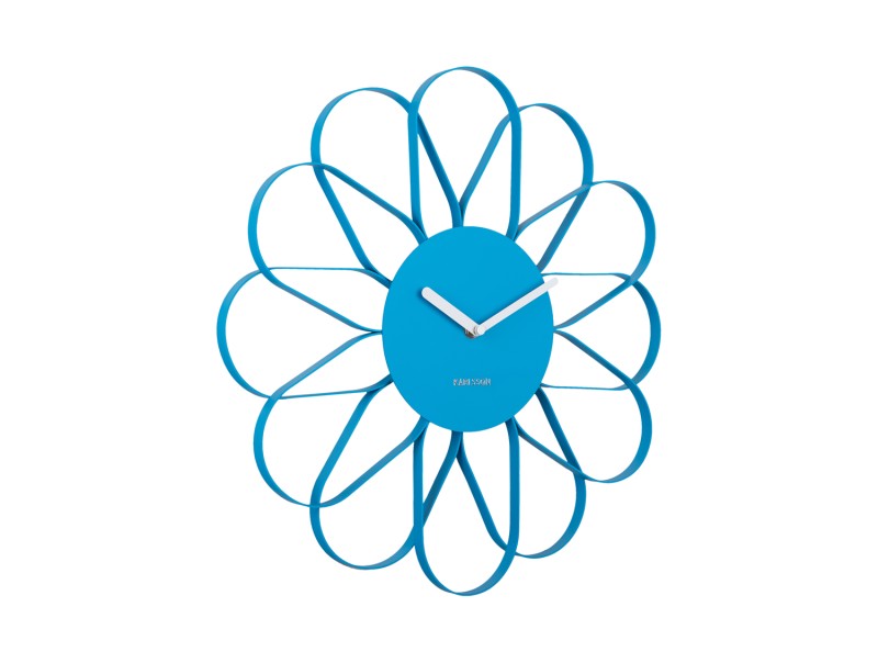 present time Wall Clock Arkis - KA5975BB Bright blue