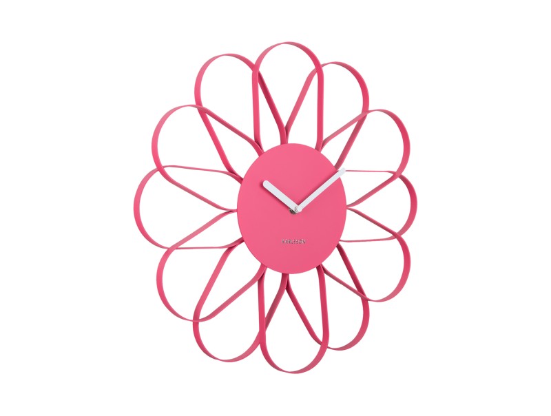 Present Time Wall Clock Arkis - KA5975BP Bright Pink